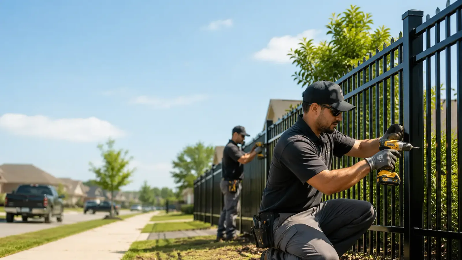 Metal Fence Installation in Rossville, IL